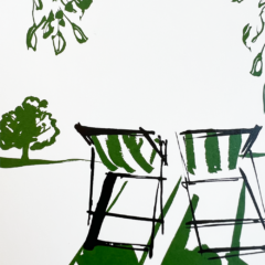 Caroline Tomlinson Print Club London Screenprint