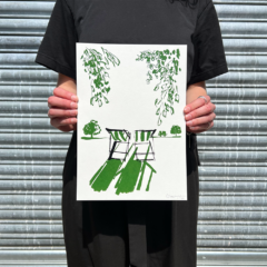 Caroline Tomlinson Print Club London Screenprint