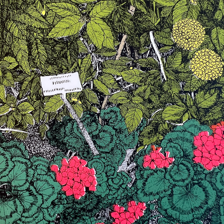 Clare Halifax Print Club London Screenprint