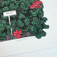 Clare Halifax Print Club London Screenprint