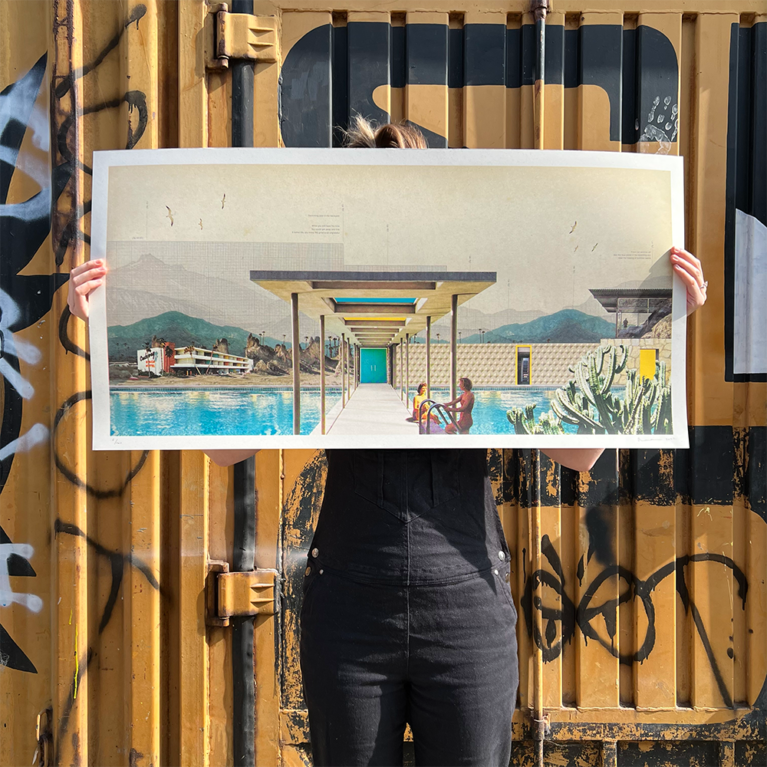 Maxine Gregson Print Club London Screenprint