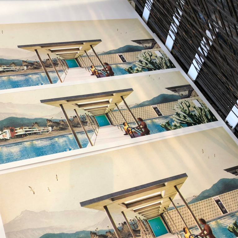 Maxine Gregson Print Club London Screenprint