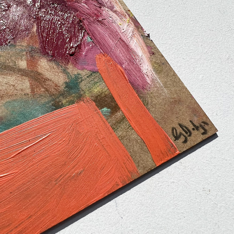 Gavin Dobson Print Club London Original Painting