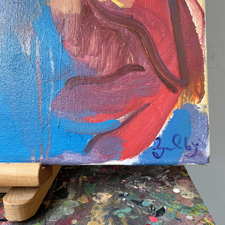 Gavin Dobson Print Club London Original Painting