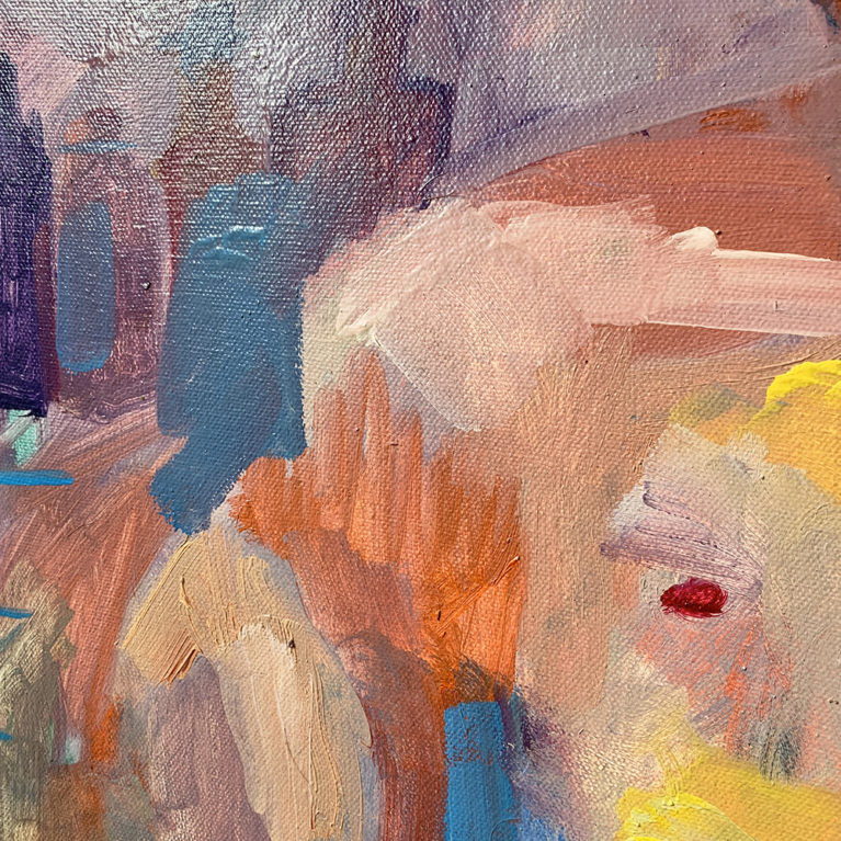 Gavin Dobson Print Club London Original Painting