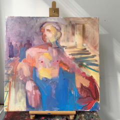 Gavin Dobson Print Club London Original Painting