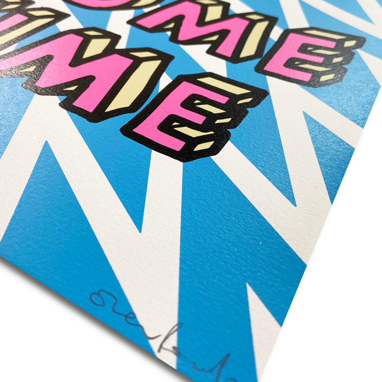 Oli Fowler Print Club London Screenprint