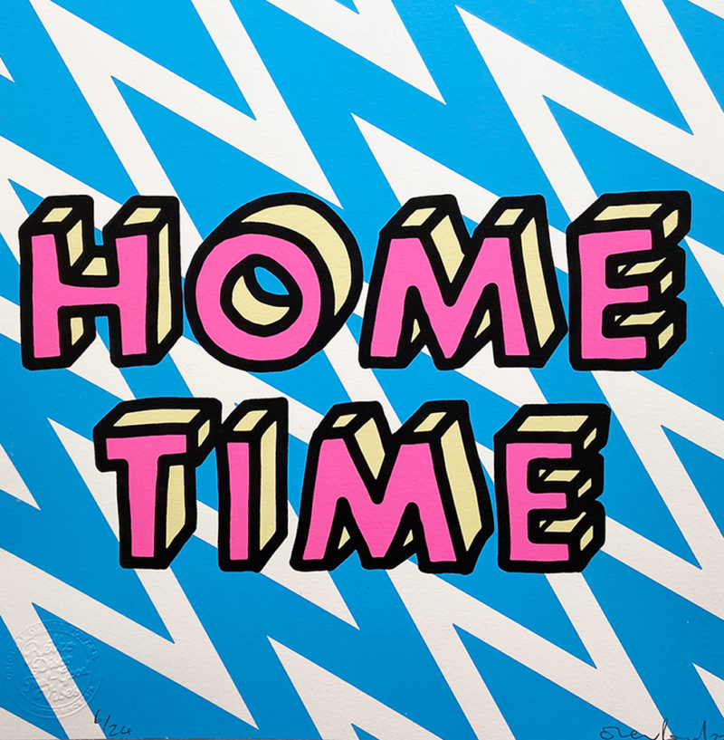 Oli Fowler Print Club London Screenprint