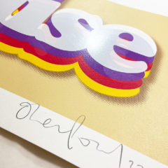 Oli Fowler Print Club London Screenprint