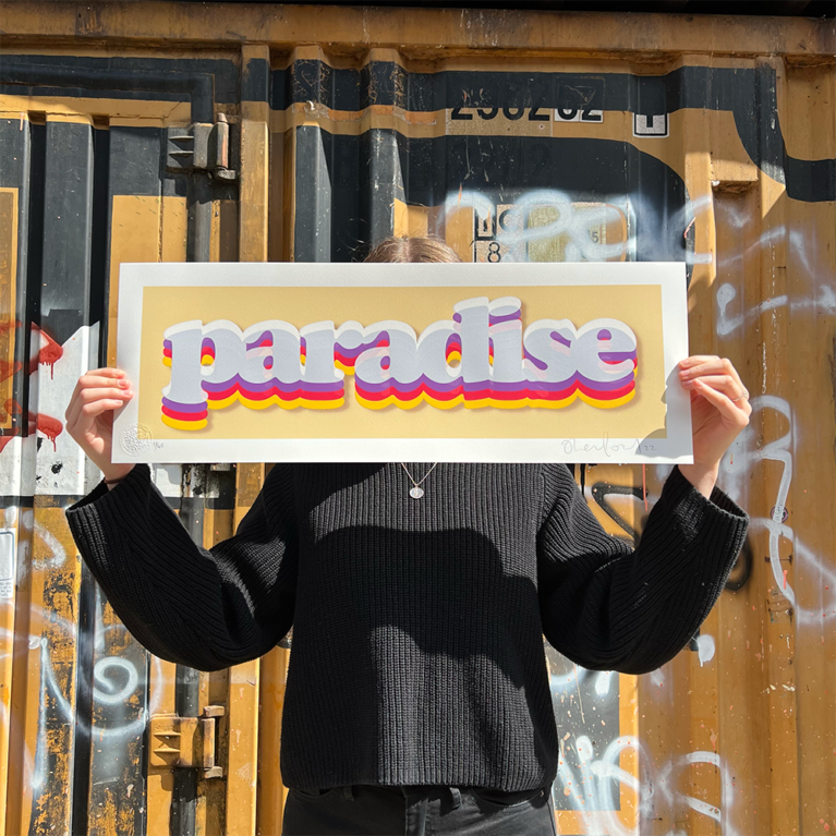 Oli Fowler Print Club London Screenprint