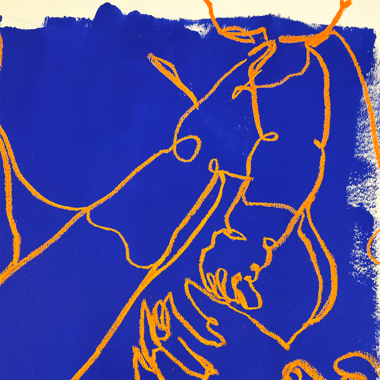 Laxmi Hussain Print Club London Original Artwork