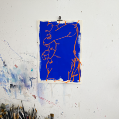 Laxmi Hussain Print Club London Original Artwork