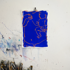 Laxmi Hussain Print Club London Original Artwork