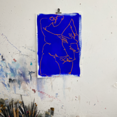 Laxmi Hussain Print Club London Original Artwork