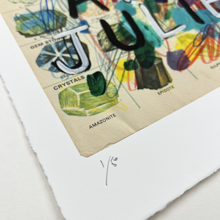 Adam Bridgland Print Club London Print