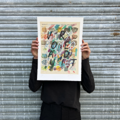 Adam Bridgland Print Club London Print