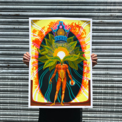 Alex Beattie Print Club London Screenprint