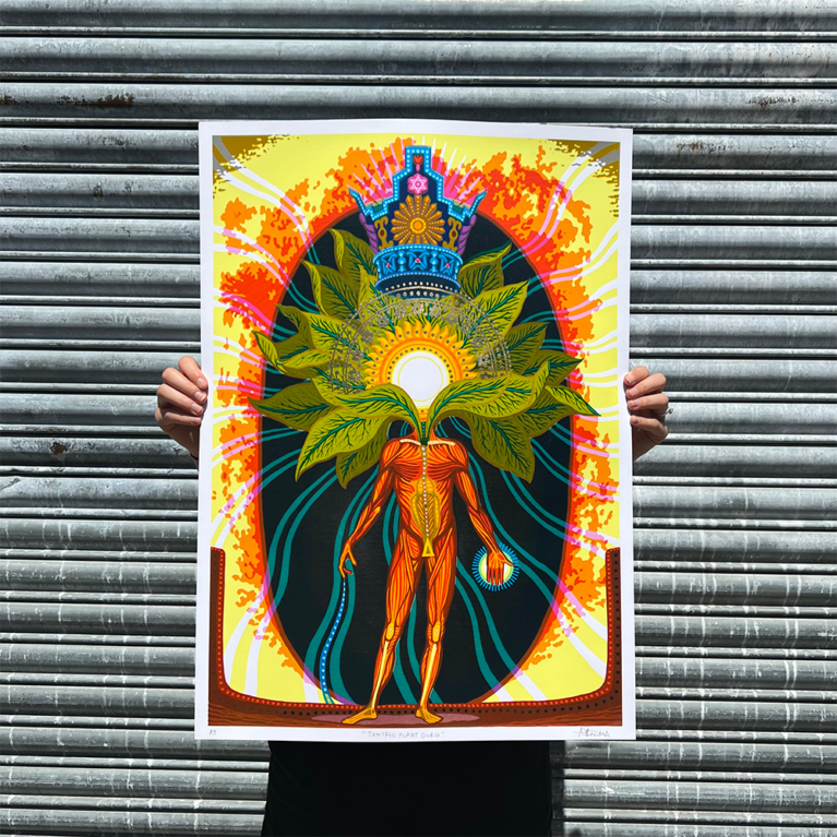 Alex Beattie Print Club London Screenprint