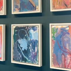 Gavin Dobson Print Club London Original Painting