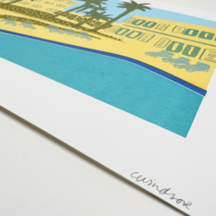 Charlotte Windsor Print Club London Screenprint