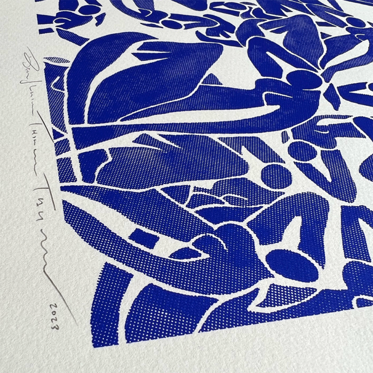 Benjamin Thomas Taylor Print Club London Screenprint