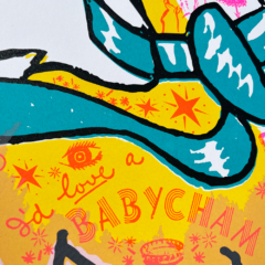 Rob Timm Print Club London Screenprint