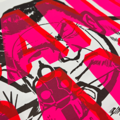 Dave Buonaguidi Print Club London Screenprint