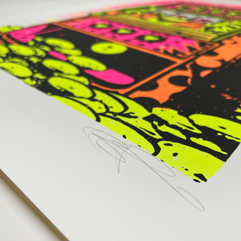 Ben Rider Print Club London Screenprint