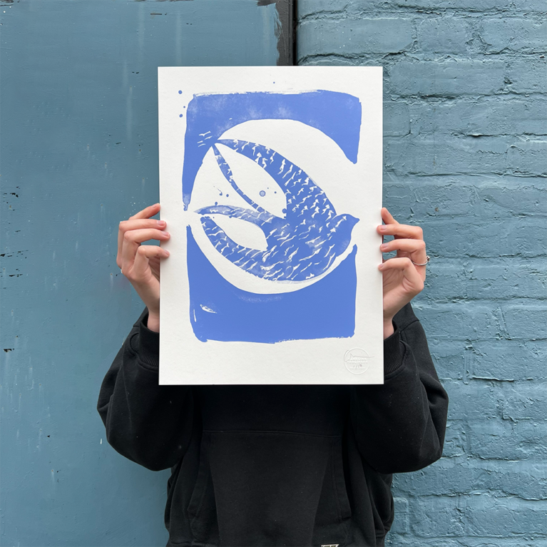 Caroline Tomlinson Print Club London Screenprint