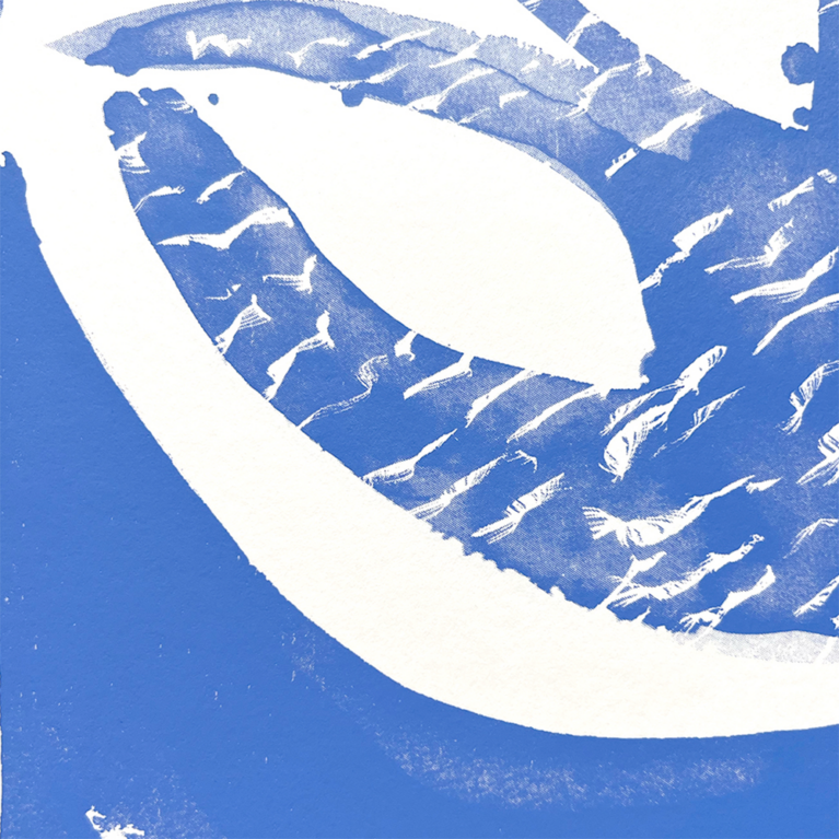 Caroline Tomlinson Print Club London Screenprint