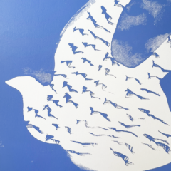 Caroline Tomlinson Print Club London Screenprint