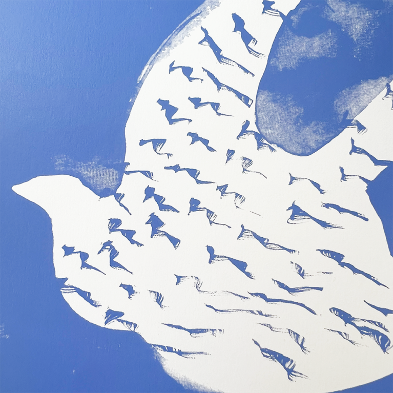 Caroline Tomlinson Print Club London Screenprint