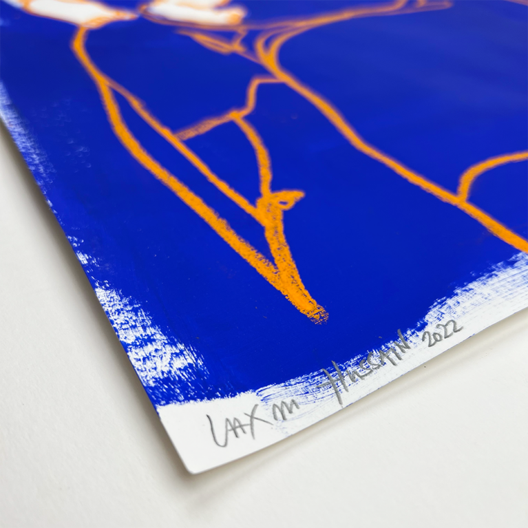 Laxmi Hussain Print Club London Original Artwork