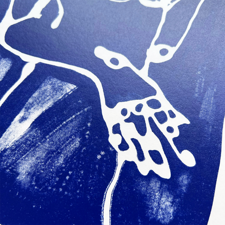 Caroline Tomlinson Print Club London Screenprint