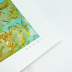 M.E. Ster-Molnar Print Club London Monoprint