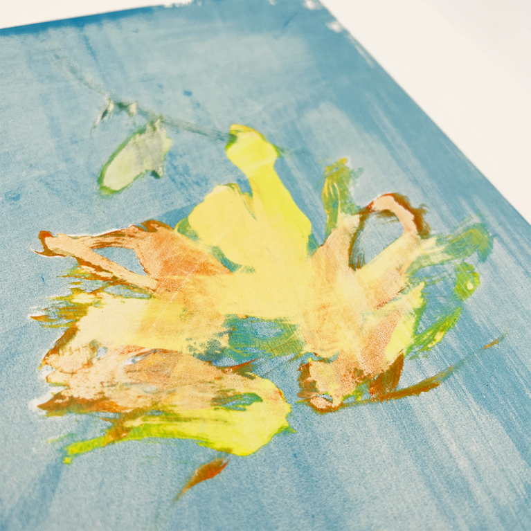 M.E. Ster-Molnar Print Club London Monoprint