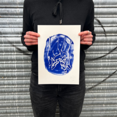 Caroline Tomlinson Print Club London Screenprint