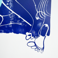 Caroline Tomlinson Print Club London Screenprint