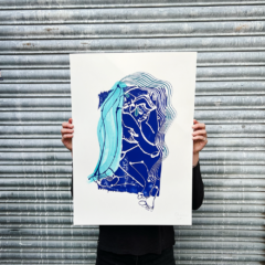 Caroline Tomlinson Print Club London Screenprint