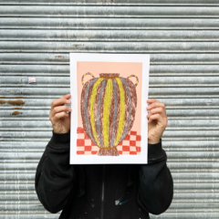 Rosie Harbottle Print Club London Screenprint
