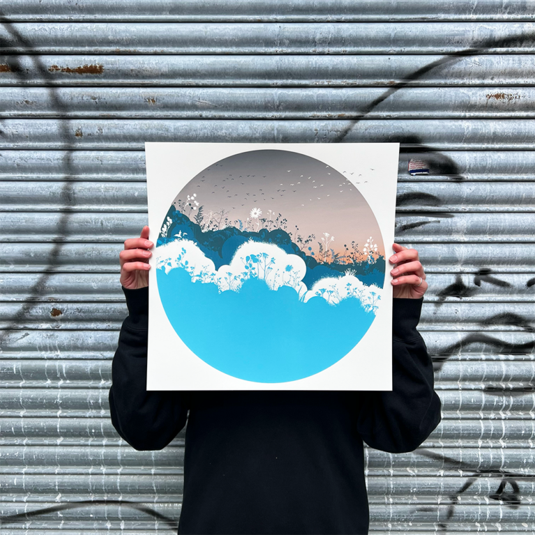 Chris Keegan Print Club London Screenprint