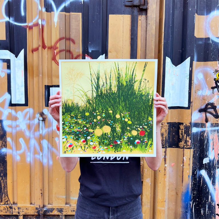 Chris Keegan Print Club London Screenprint