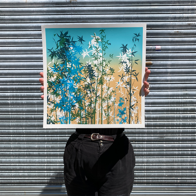 Chris Keegan Print Club London Screenprint