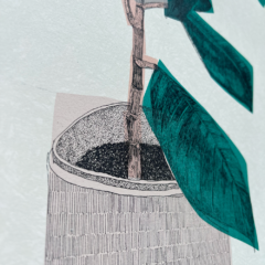 Clare Halifax Print Club London Screenprint