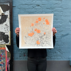 Clare Halifax Print Club London Screenprint