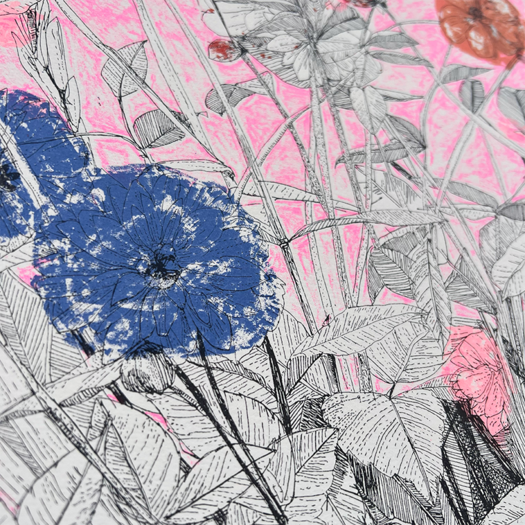 Clare Halifax Print Club London Screenprint