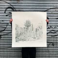 Clare Halifax Print Club London Screenprint