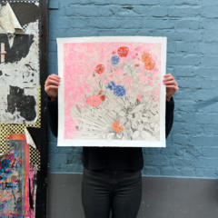 Clare Halifax Print Club London Screenprint