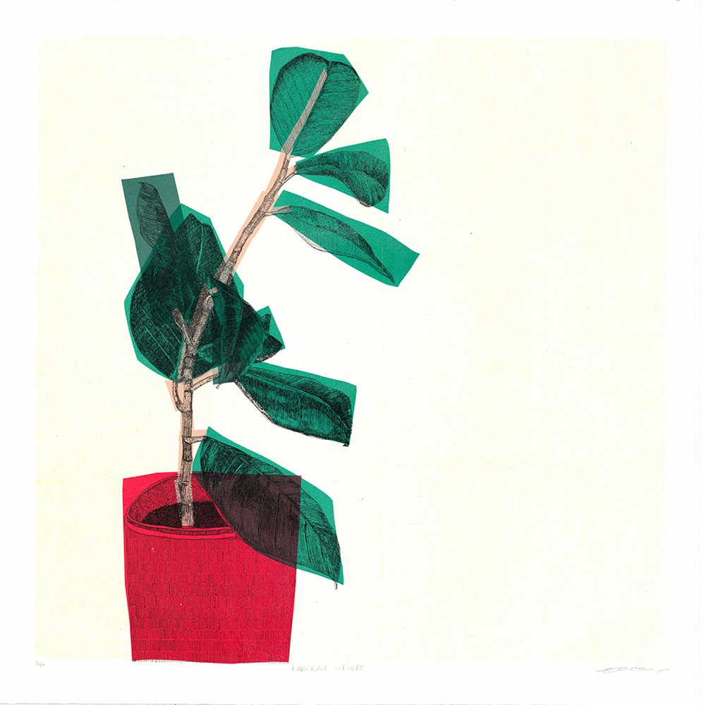 Clare Halifax Print Club London Screenprint