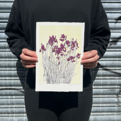 Clare Halifax Print Club London Screenprint